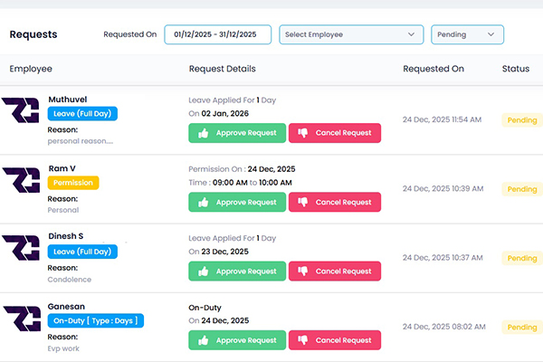 Leave & Approvals In One Place